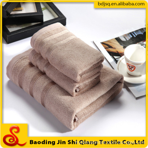 The new 2016 bamboo fiber towel three-piece suit High-end gift sets towel towels